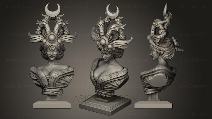 Busts of heroes and monsters (BUSTH_0065) 3D model for CNC machine